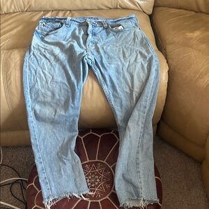 Levi's 512 Men's Sky Blue Jeans 33x 30